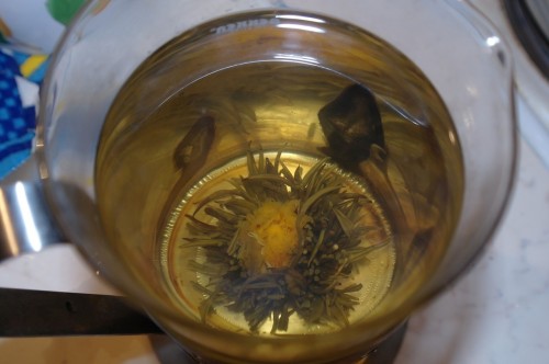 Связанный чай Цзюй Хуа Фу Чжун (Союз лотоса и хризантемы)